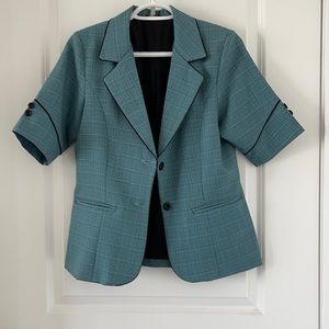 Ocean blue colour jacket